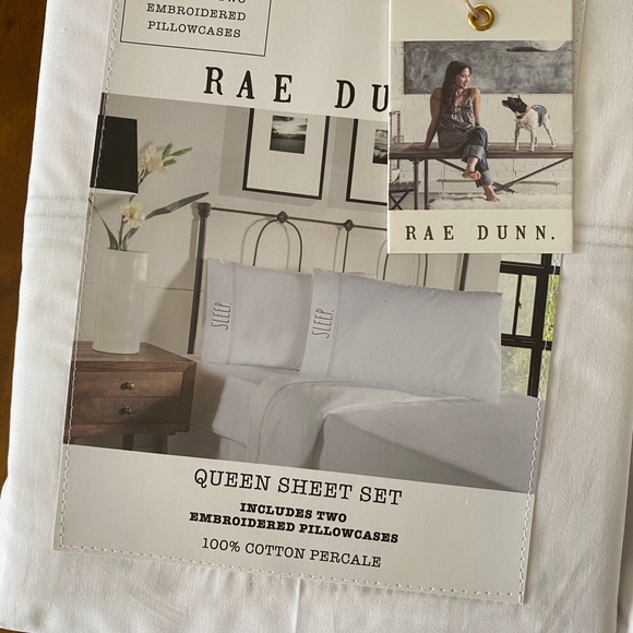 Rae Dunn Sheet Set - Picture 2 of 3
